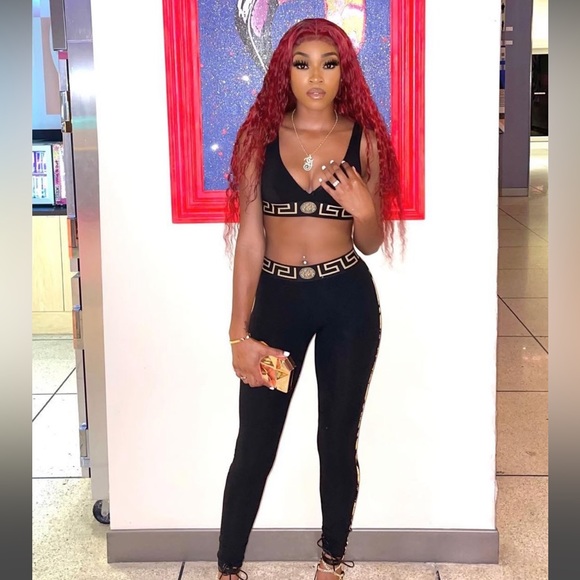 Versace 2 piece clearance outfit
